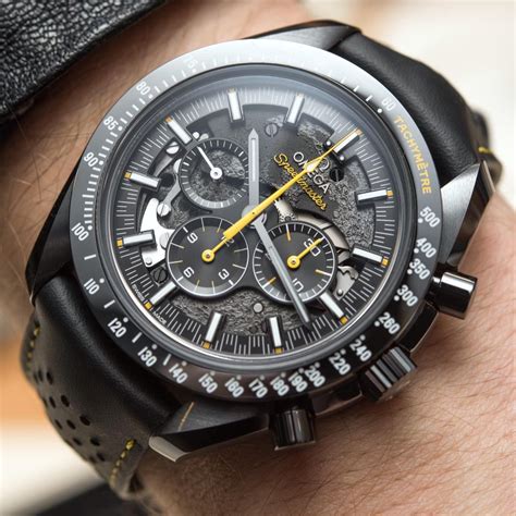 omega speedmaster moonwatch dark side of the moon replica|omega clones made in switzerland.